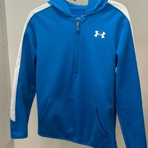 Boys Under Armour half zip jacket